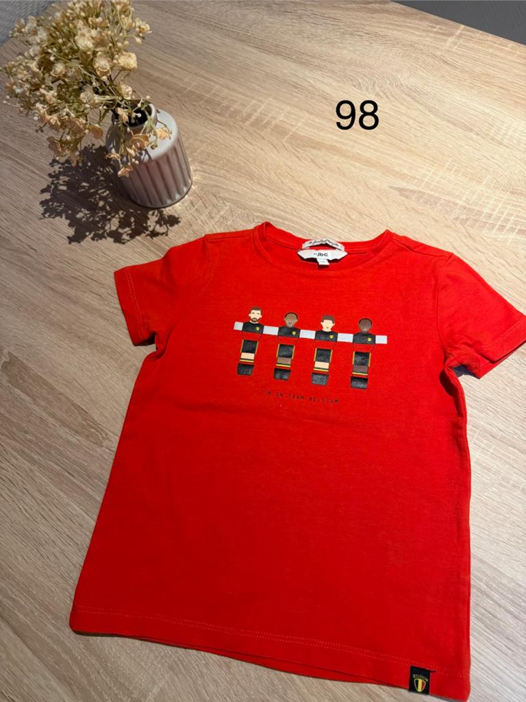 T-shirt rowe duivels maat 98, Kinderen en Baby's, Kinderkleding | Maat 98, Ophalen, Zo goed als nieuw
