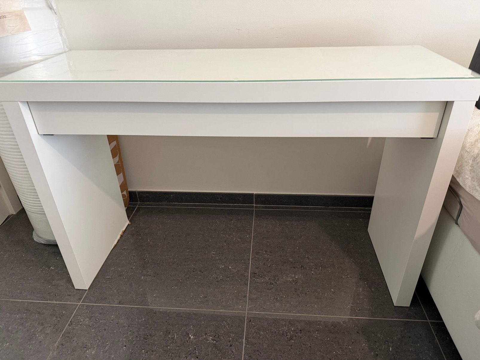 Make up tafel, Ophalen, Gebruikt