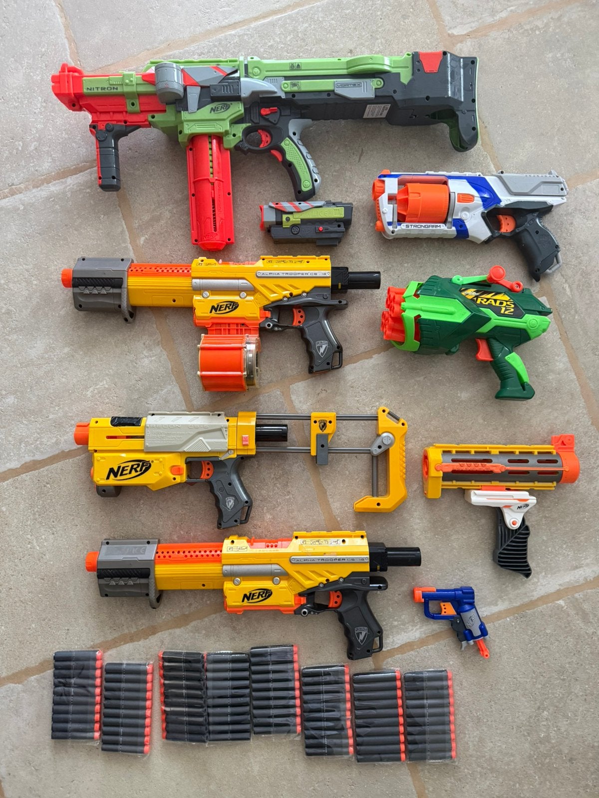 NERF-collectie, Ophalen, Zo goed als nieuw