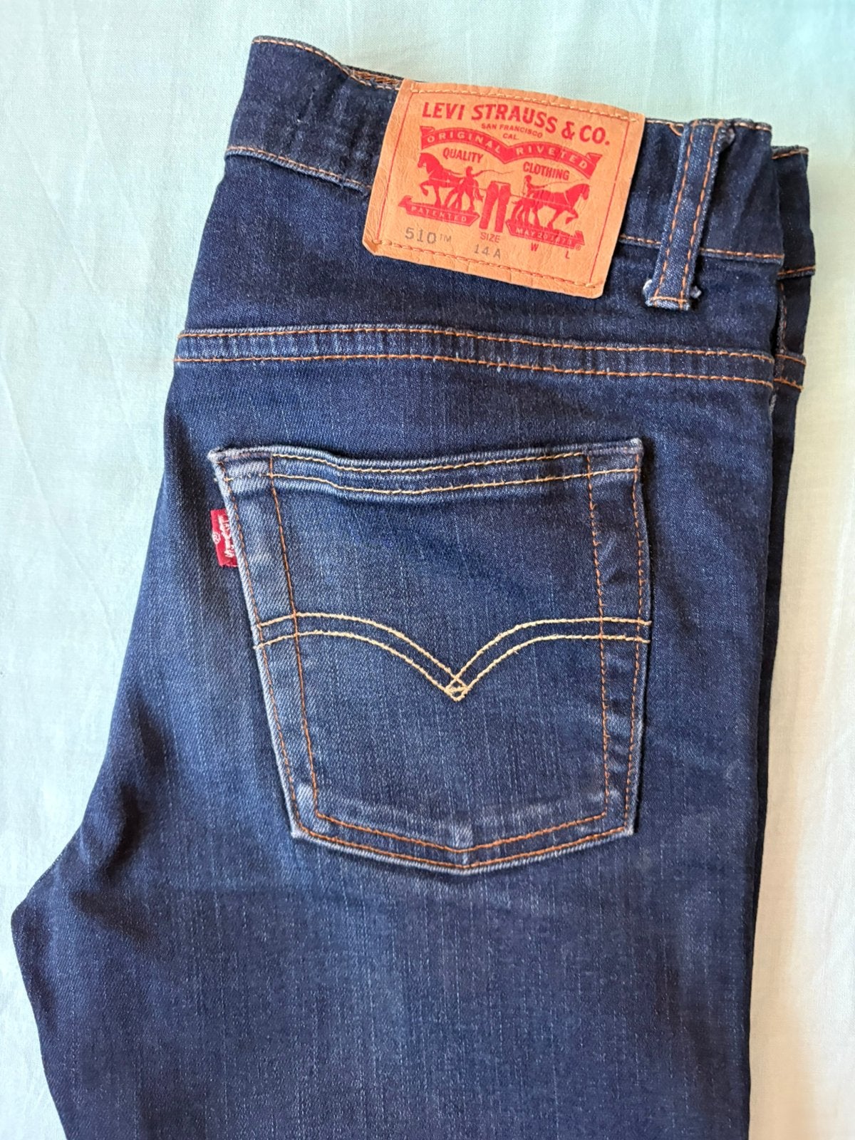Jeans levis 14 jaar, Ophalen of Verzenden, Zo goed als nieuw