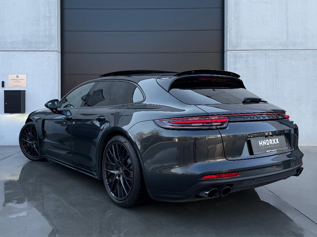 Porsche Panamera 4E-Hybrid Sport Turismo -Matrix - 21" -Bose, Autos, Porsche, Cuir, Argent ou Gris, Achat, Euro 6