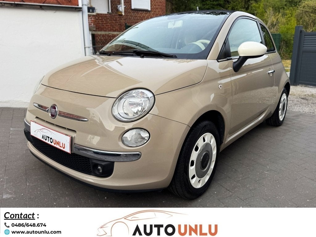 FIAT 500C // TRES BELLE VOITURE //, Autos, Fiat, 1242 cm³, Achat, Entreprise, Beige