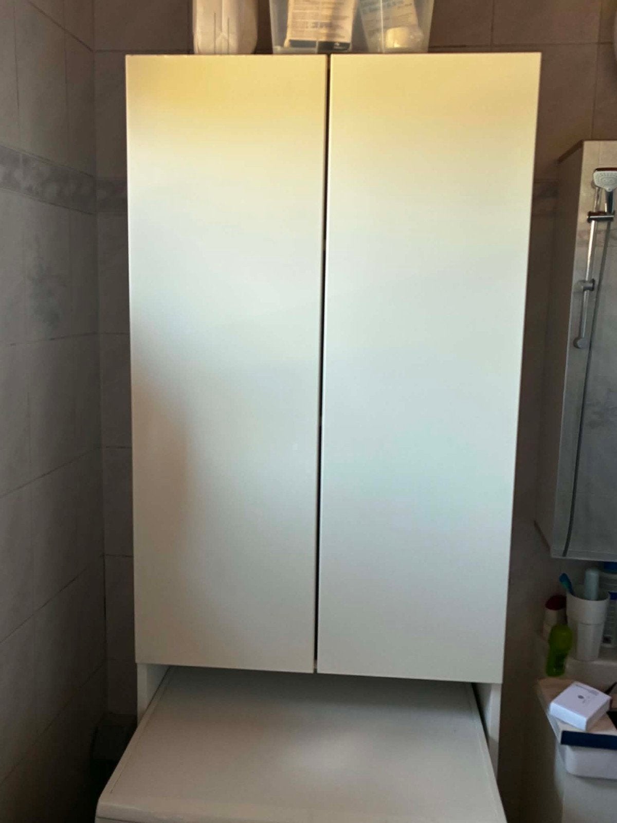 meuble pour mettre au dessus machine à laver Ikea, Enlèvement