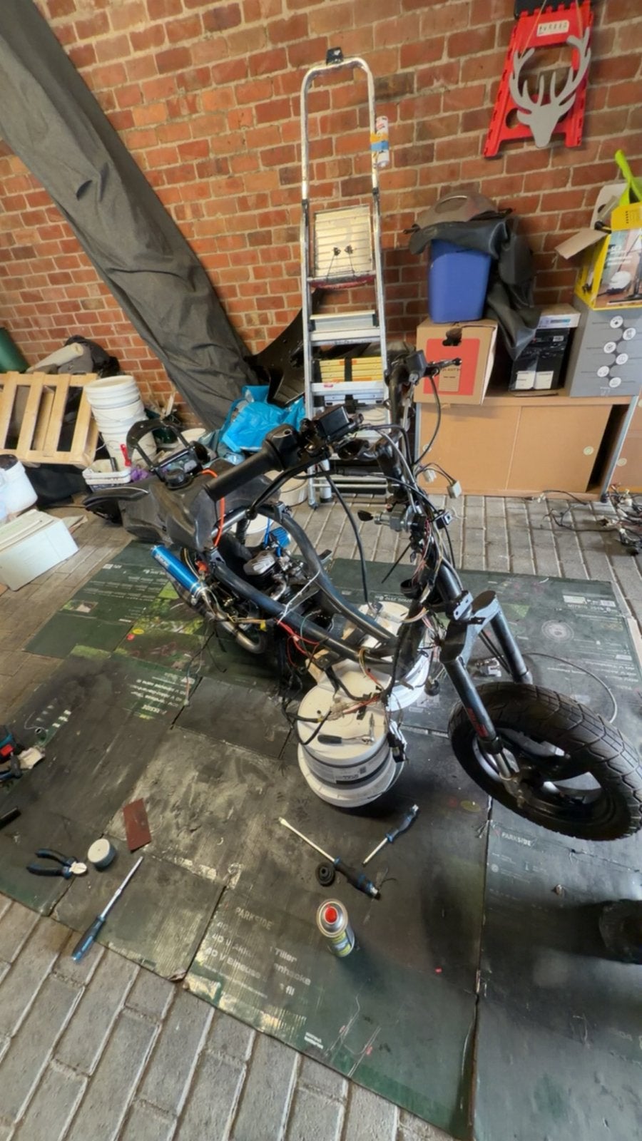 Peugeot vivacity b klasse (prijs bespreekbaar!), Ophalen, Tweetakt, Gebruikt, 70 cc