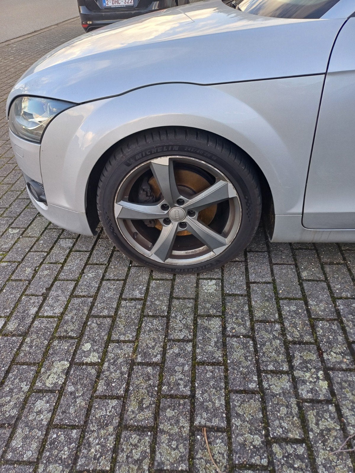 Rotor velgen  18 inc  met goede banden. 245/40/18. Prijs 550, Auto-onderdelen, Ophalen, 18 inch, Banden en Velgen, Personenwagen