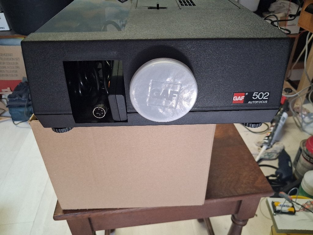 Dia projector GAF 502 AUTOFOCUS, Enlèvement, Comme neuf