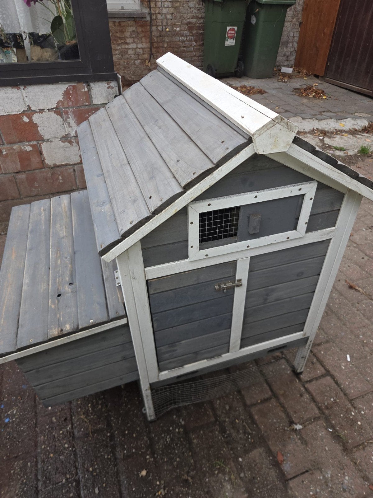 houten kippenhok, Dieren en Toebehoren, Ophalen, Zo goed als nieuw, Kippenhok of Kippenren