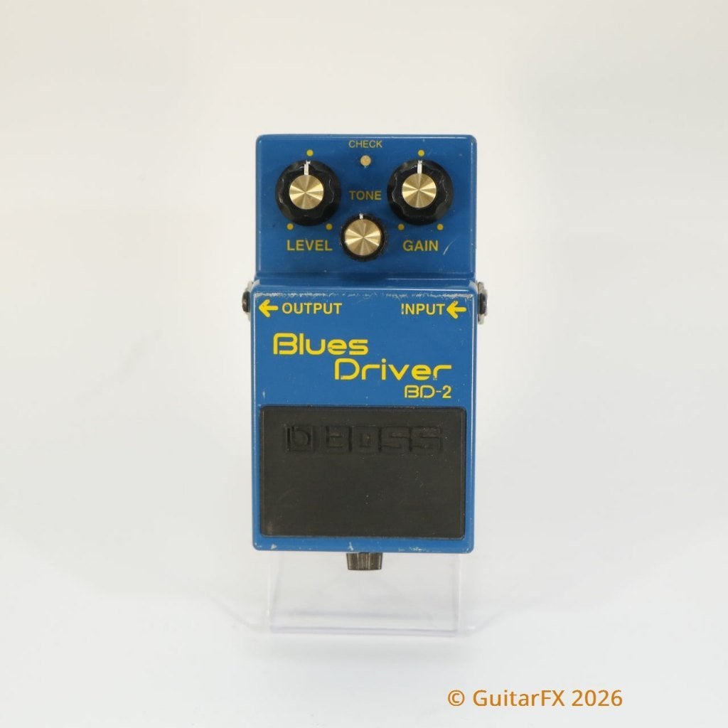 Boss BD-2 Blues Driver Overdrive (Modded Studio Quality, Sil, Musique & Instruments, Effets, Utilisé, Enlèvement ou Envoi