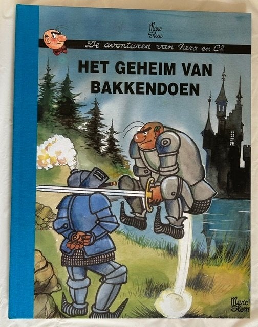 NERO GEHEIM VAN BAKKENDOEN HC MARC SLEEN AUTEURSEX OPLAGE 4, Marc Sleen, Eén stripboek, Ophalen of Verzenden, Zo goed als nieuw