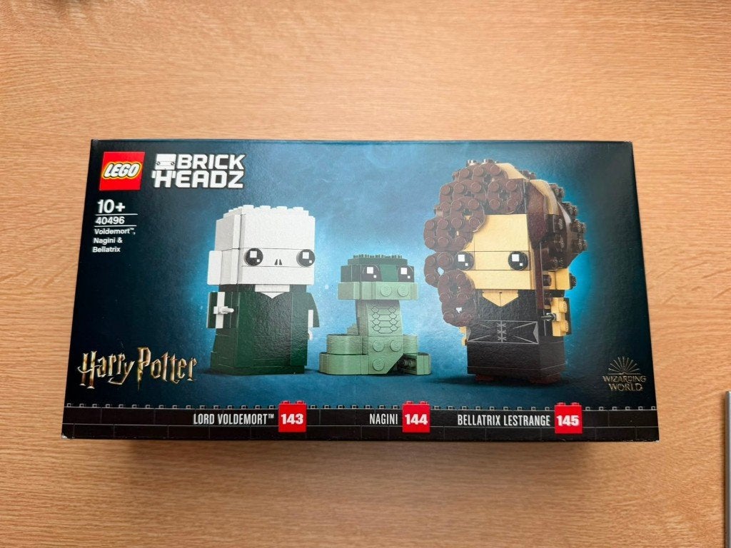 LEGO 40496 Voldemort, Nagini & Bellatrix - NIEUW, Compleet, BrickHeadz, Lego, Nieuw
