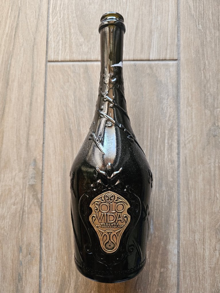 Tomorrowland - lege fles cava (Solo Vida), Ophalen of Verzenden