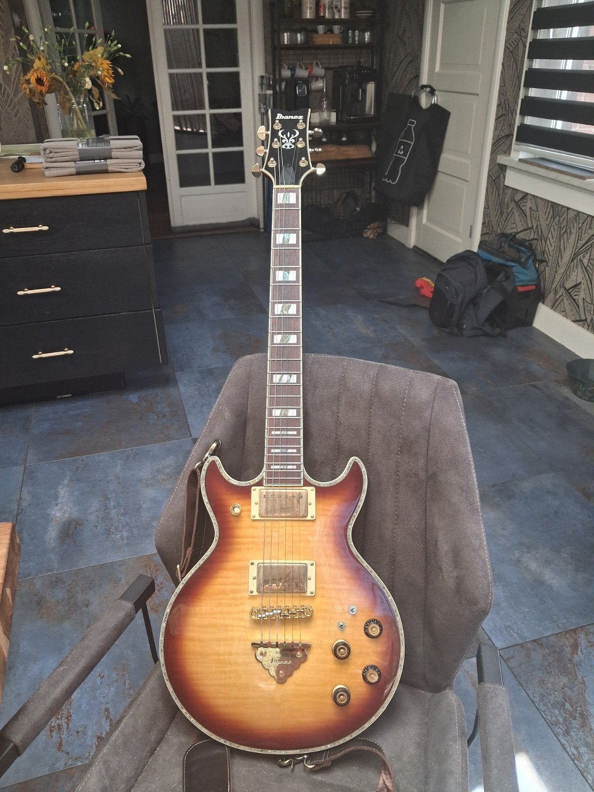 Ibanez gitaar, Musique & Instruments, Instruments à corde | Guitares | Électriques, Enlèvement, Ibanez
