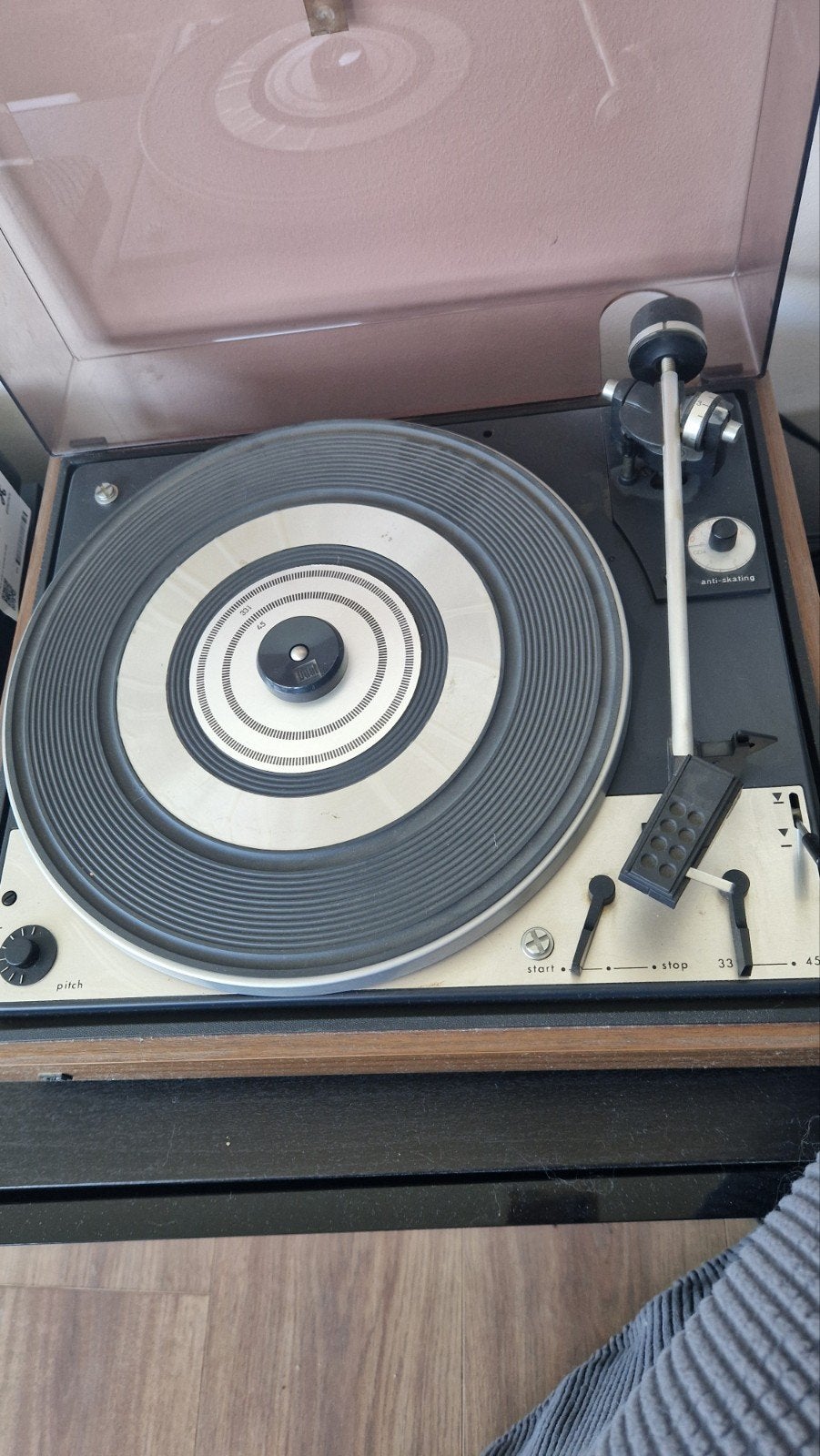 Chaîne Hi-Fi Vintage Complète ITT / Dual (Ampli-Tuner + Plat, Audio, Tv en Foto, Ophalen, Dual, Automatisch