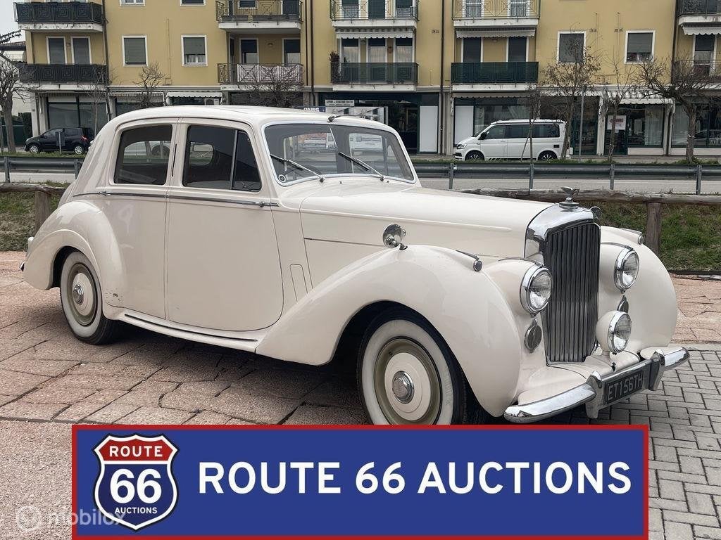 Bentley R-Type | 1953 | Route 66 Auctions, Auto's, Zwart, Bedrijf, Handgeschakeld, Overige carrosserie