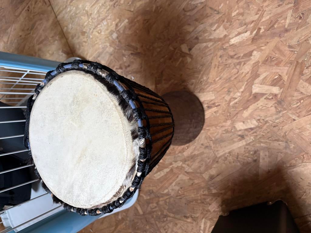 Djembe, Muziek en Instrumenten, Drumstellen en Slagwerk, Ophalen, Gebruikt