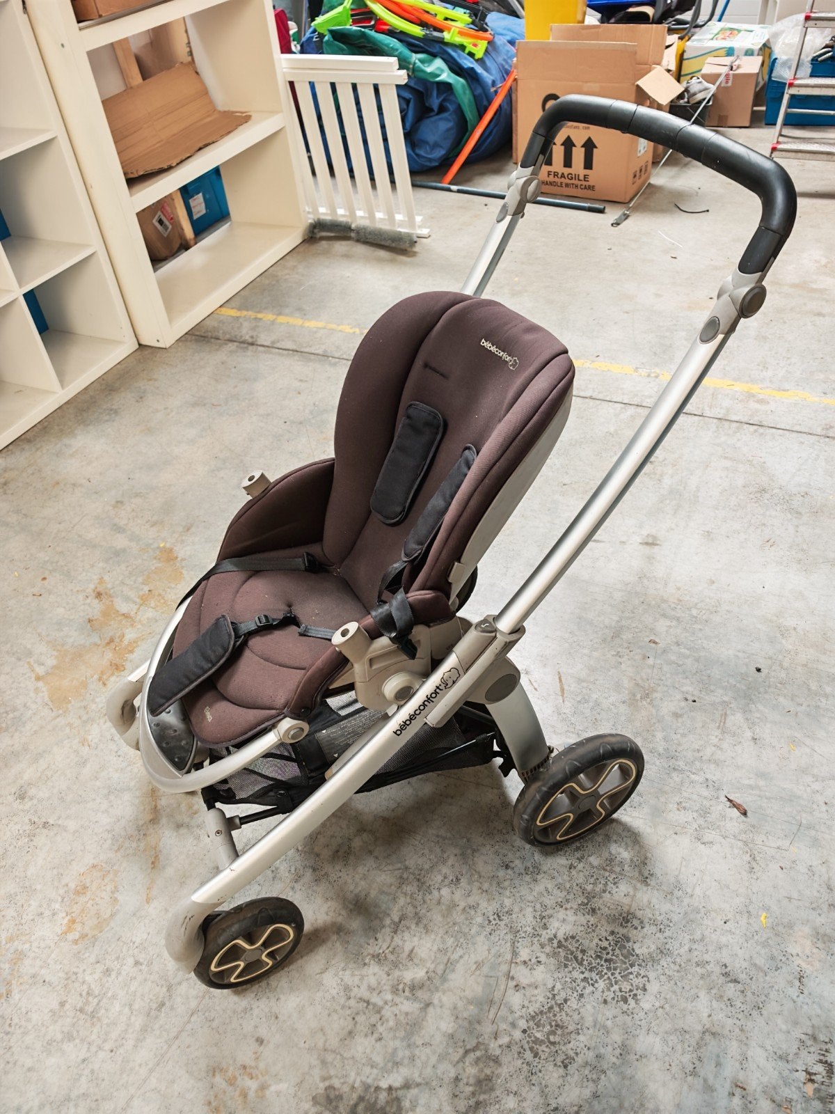 buggy bebeconfort, Ophalen
