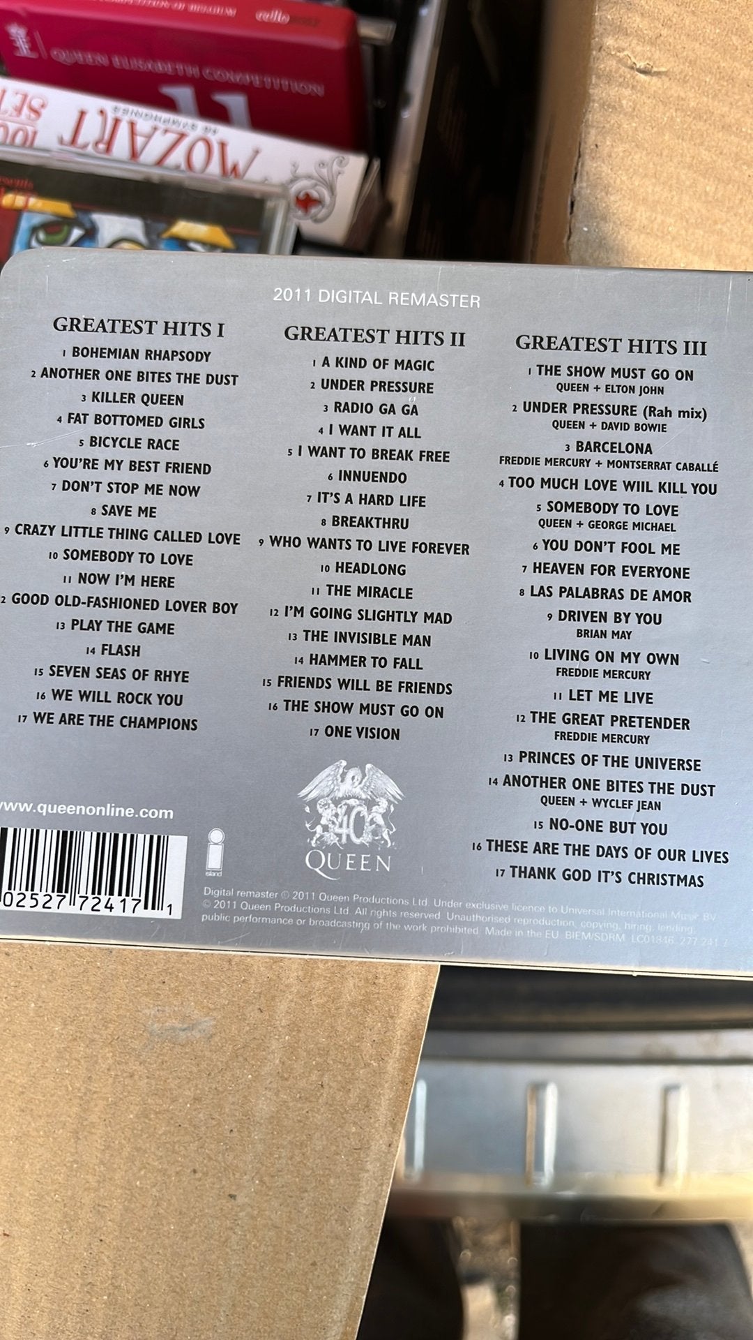 Queen, Cd's en Dvd's, Ophalen of Verzenden, Zo goed als nieuw