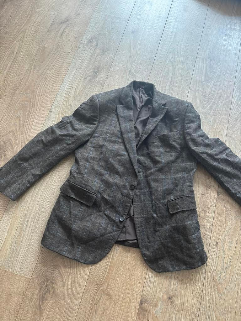 Carl Gross Tobias SS luxe colbert maat L, Ophalen of Verzenden, Zo goed als nieuw, Maat 52/54 (L), Bruin