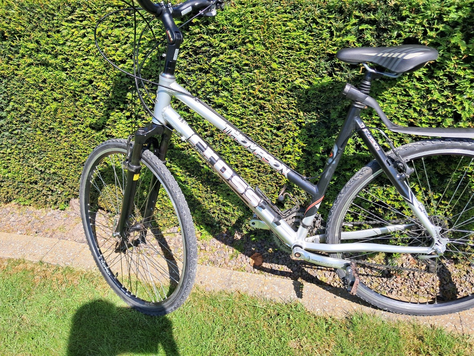 Thompson dames cross bike, Ophalen