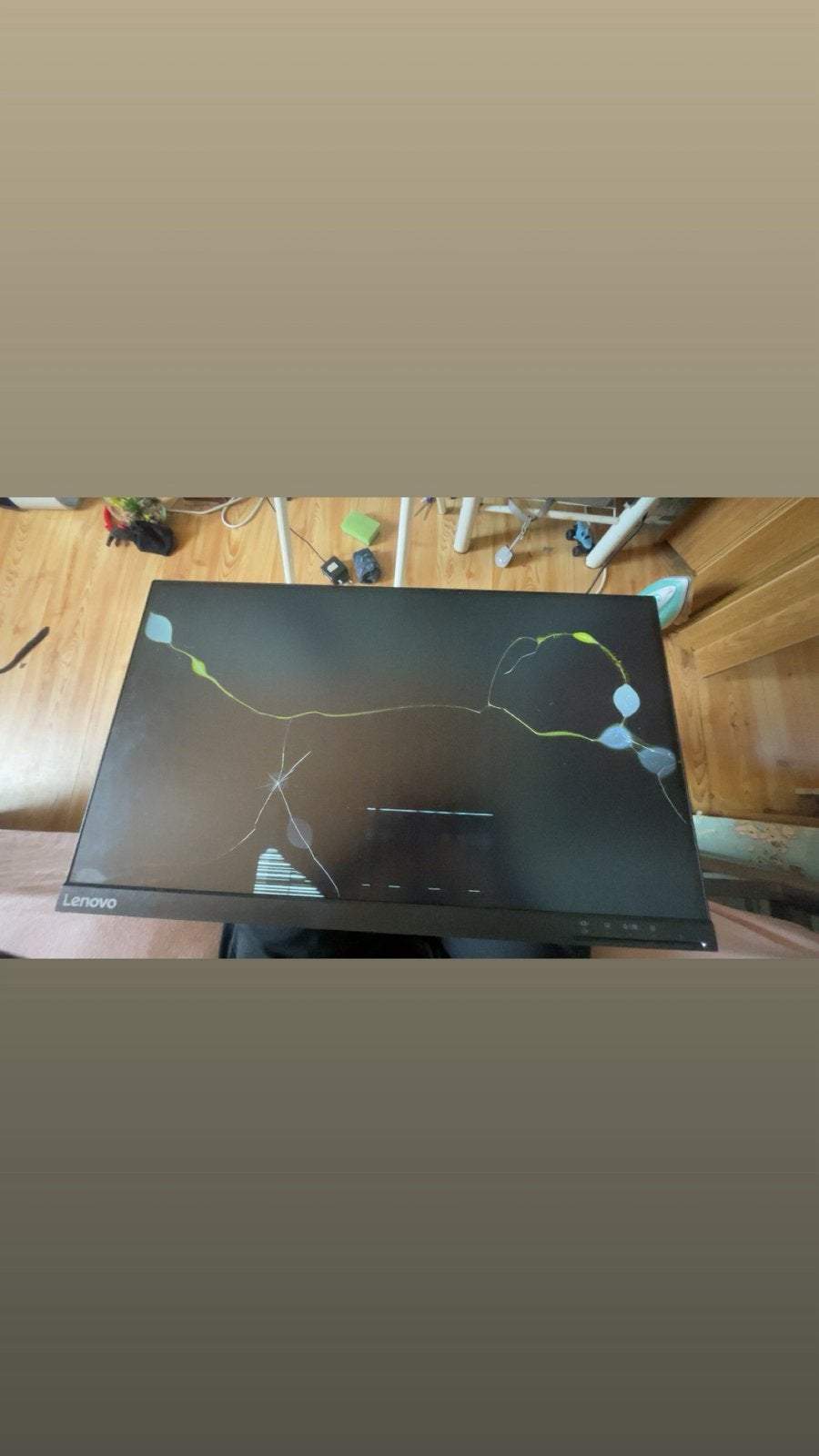Monitor Kapot (Repareerbaar), Computers en Software, Monitoren, HDMI, Full HD, Overige typen, Niet werkend