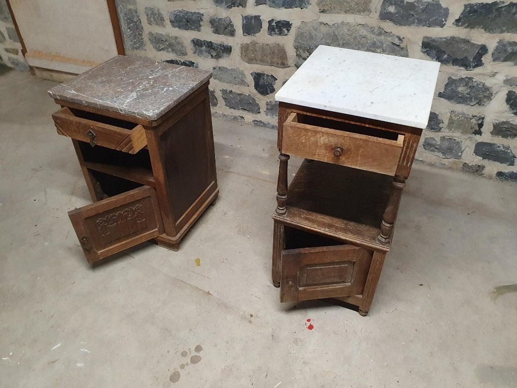 Meubles de chevet à donner, 70 cm ou plus, Moins de 45 cm, Enlèvement, Utilisé
