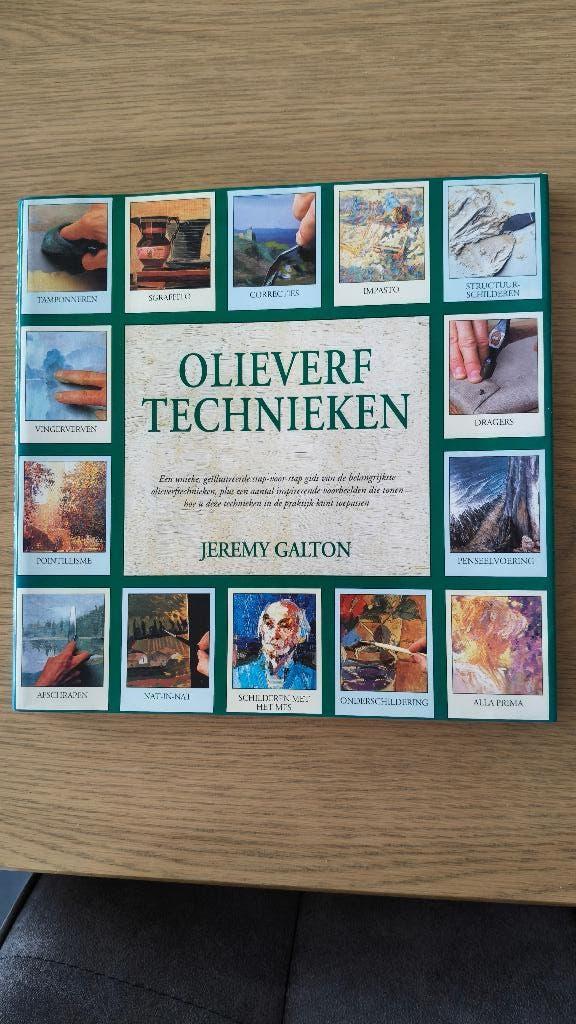 Olieverf technieken, Boeken, Ophalen, Jeremy Galton, Zo goed als nieuw, Tekenen en Schilderen