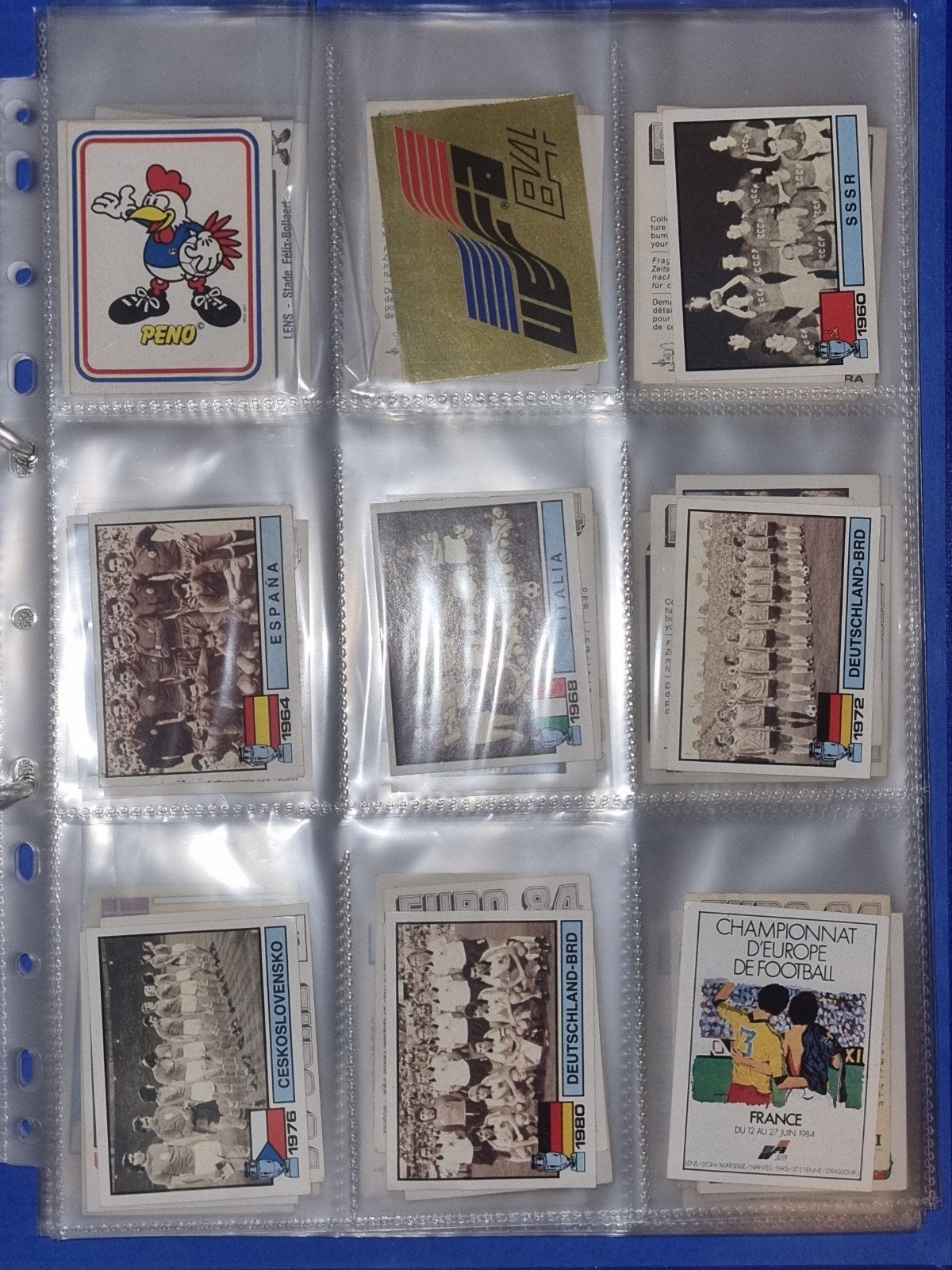 PANINI EURO 84 FULL SET MINT, Enlèvement ou Envoi