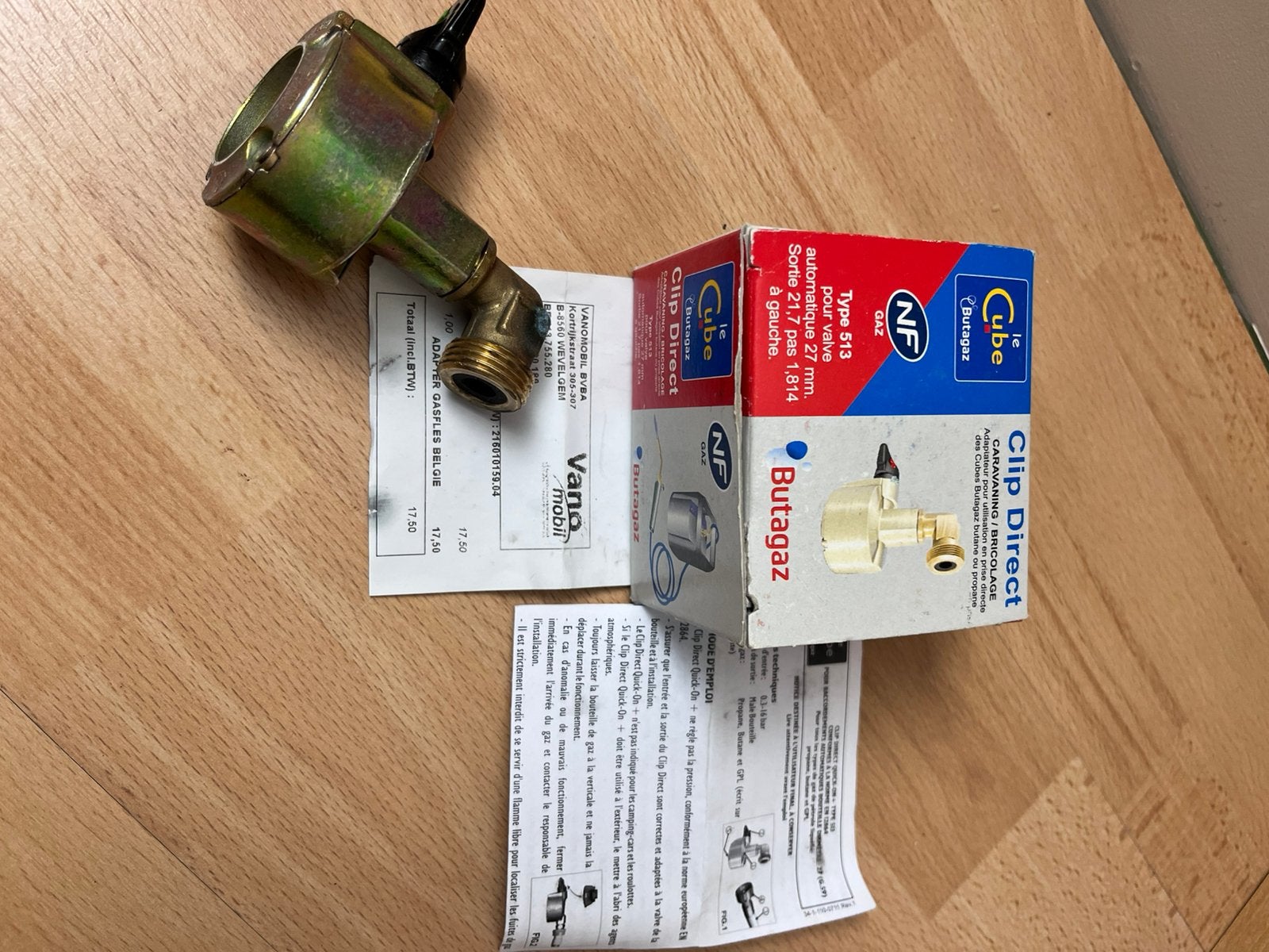 Butagaz Clip-Direct adaptor 27mm
