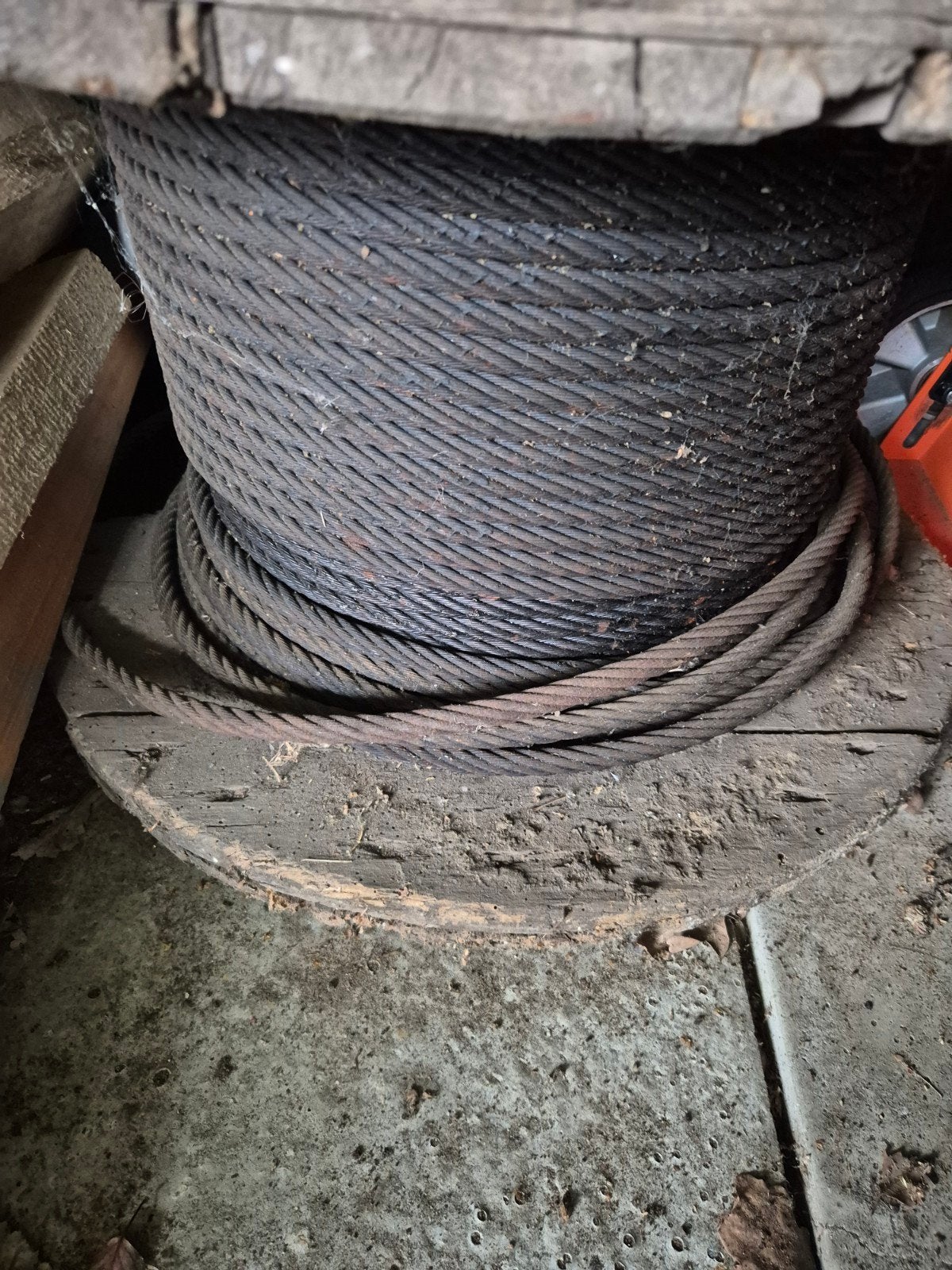 stalen kabel 15mm van 300m lang, Bricolage & Construction, Enlèvement