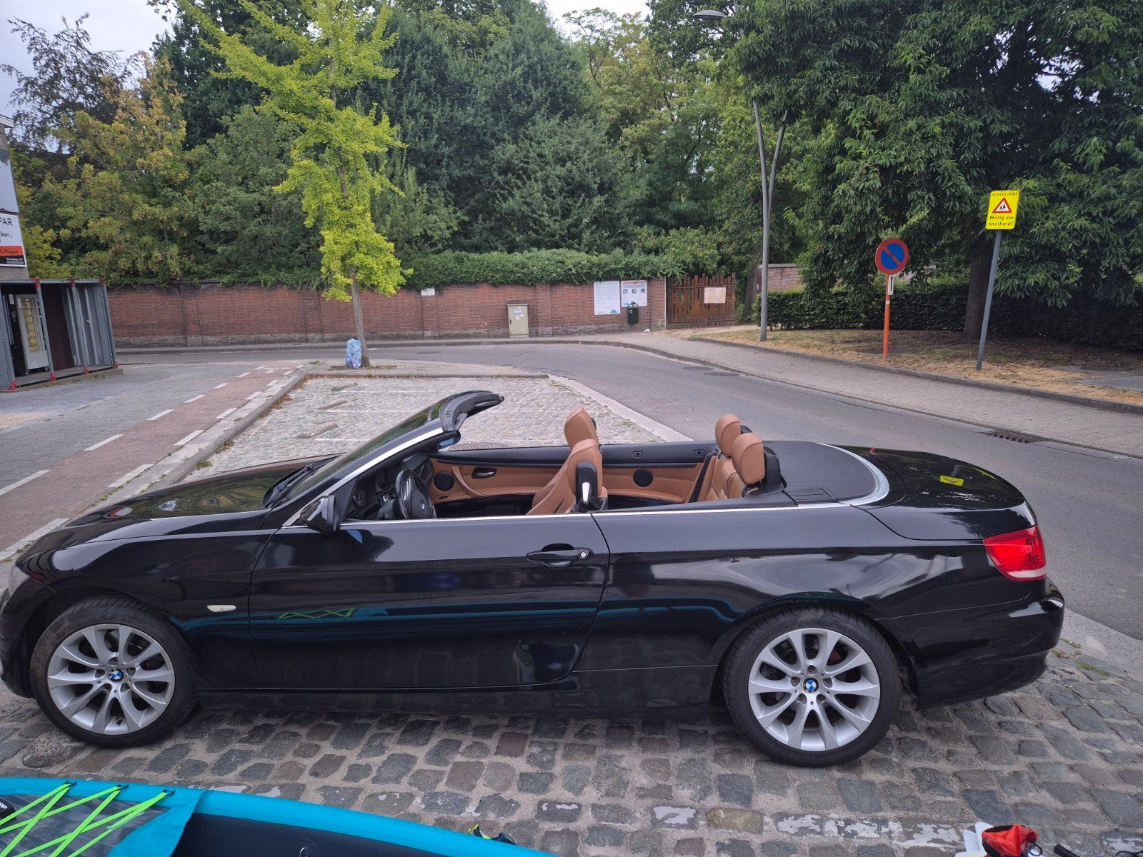 bmw 320 cabrio, Autos, Cuir, Cabriolet, 2 portes, Automatique