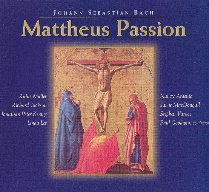 SALE->CD RUFUS MÜLLER & JACKSON-Matthäus Passion,, Verzenden, Bach
