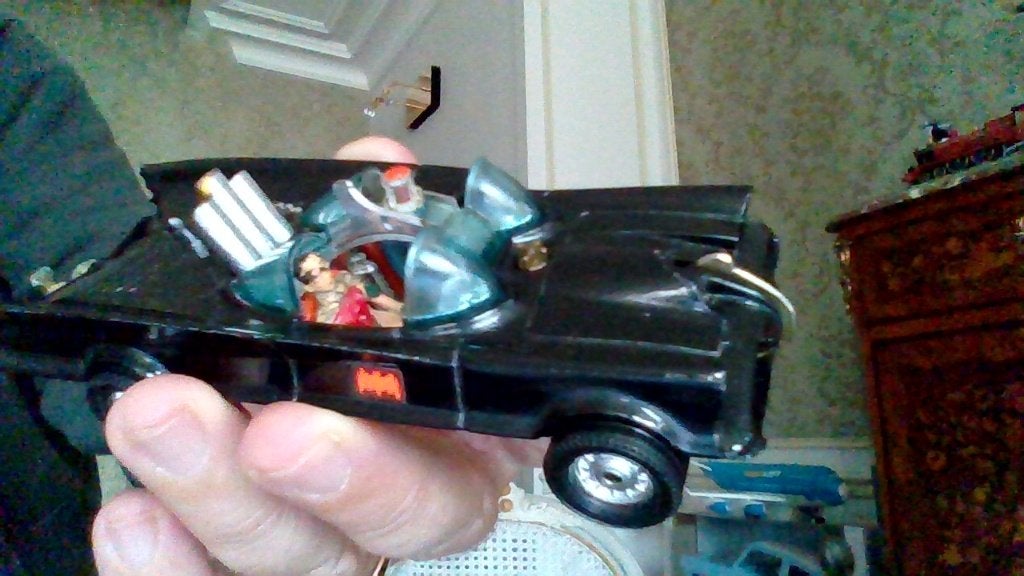 Batmobile avec batboat (corgi en boite (made in england, Enlèvement