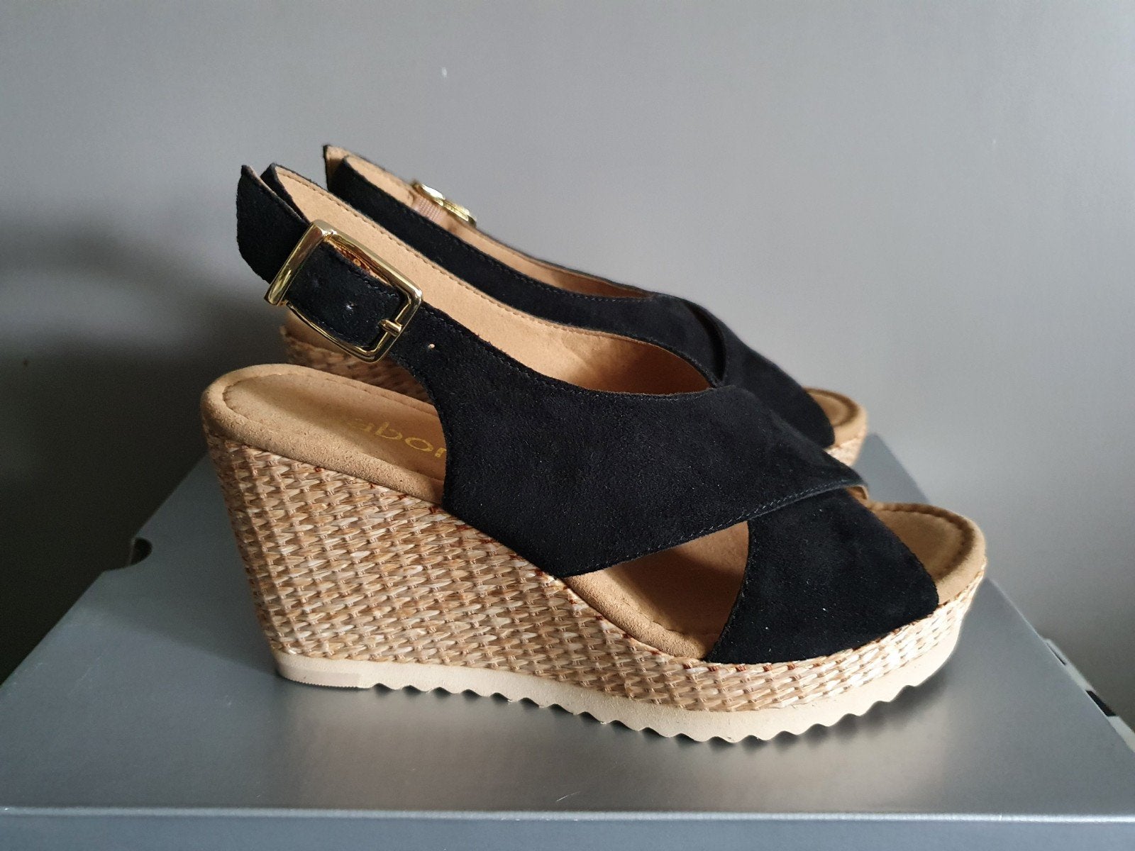 nieuwe sandalen van Gabor maat 37, Zwart, Gabor, Nieuw, Sandalen of Muiltjes
