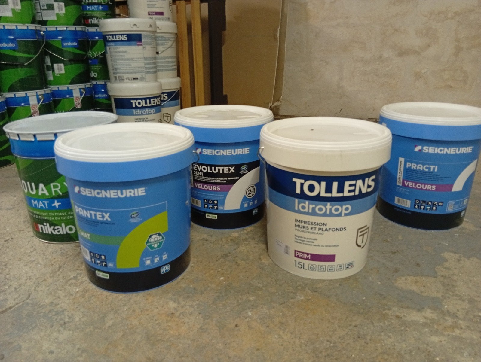 Peinture Seigneurie, Doe-het-zelf en Bouw, Ophalen, Wit, Nieuw, Verf