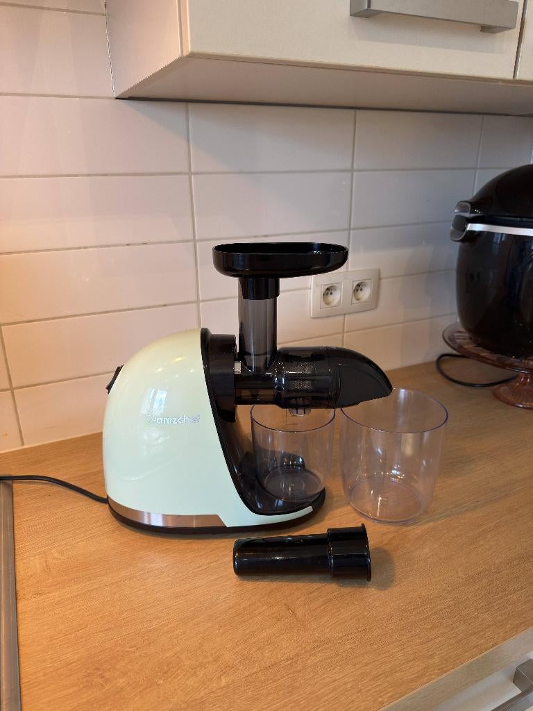 Extracteur de Jus de Fruits et Légumes Mint - AMZCHEF, Enlèvement, Comme neuf, Électrique
