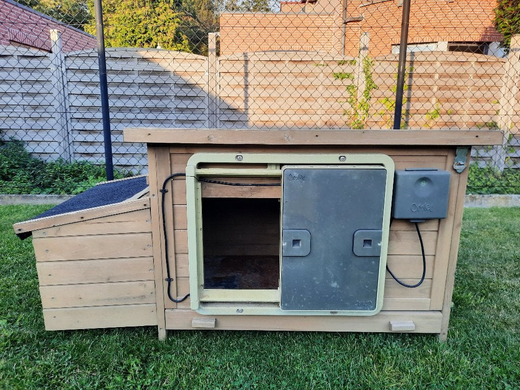 Kippenhok met automatische deur, Animaux & Accessoires, Enlèvement, Utilisé, Poulailler