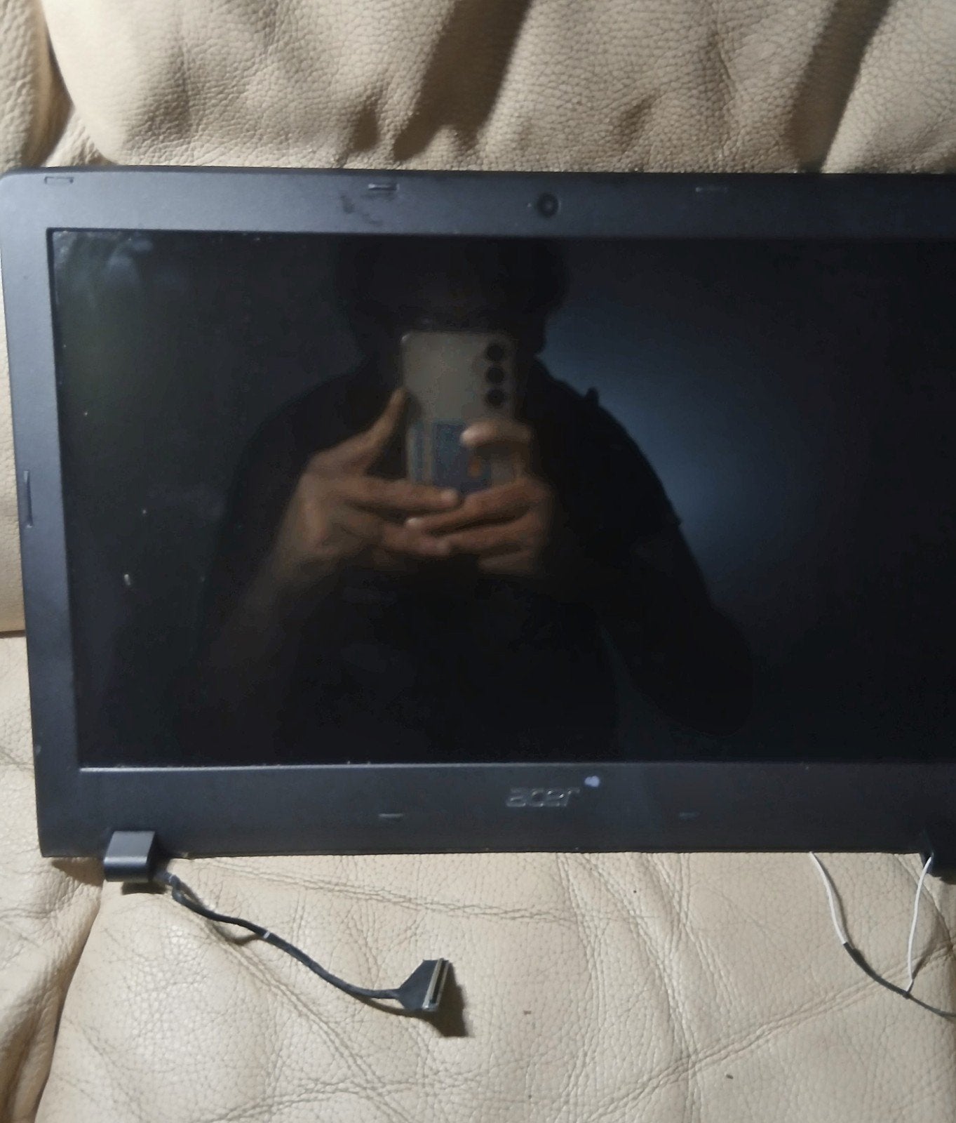 Acer laptop scherm in behuizing 15,6" + webcam, LED, Ophalen of Verzenden, Zo goed als nieuw, Minder dan 40 cm