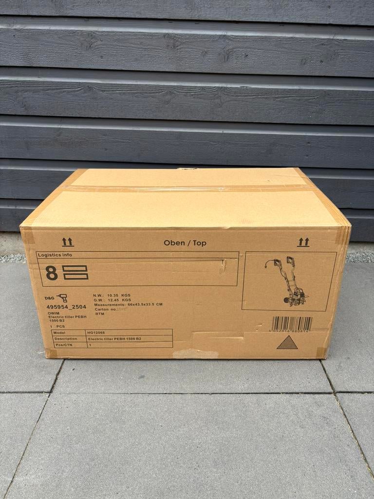 Parkside Elektrische tuinfrees 1500 W Nieuw, Ophalen, Nieuw