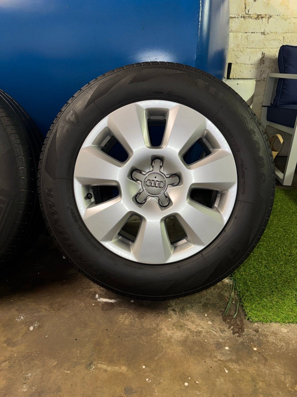 Jantes Audi A5 16 pouces avec pneus d'été 5x112, Pneus et Jantes, 16 pouces, Véhicule de tourisme, Pneus été