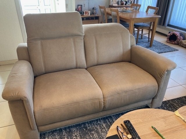 salon beige, Ophalen, Hout, 150 tot 200 cm, 75 tot 100 cm