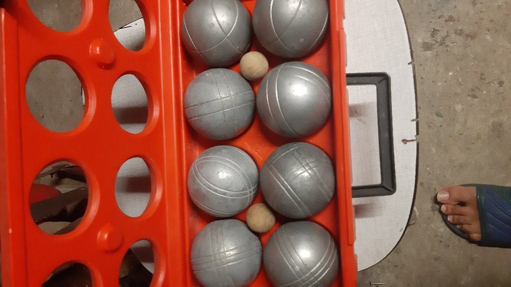 petanque ballen, Sport en Fitness, Ophalen, Gebruikt