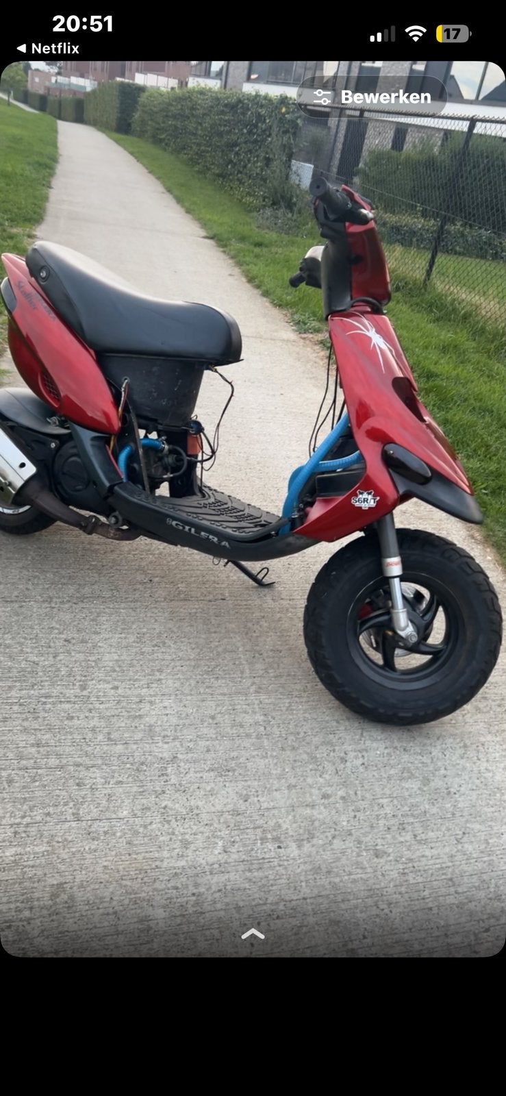 Gilera stalker 172 a klasse, Vélos & Vélomoteurs, Autres modèles, Comme neuf, Enlèvement, Deux-temps