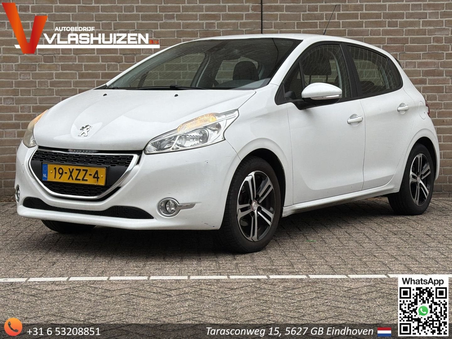 Peugeot 208 1.2 VTi Access | Cruise | Climate |, Auto's, Wit, Handgeschakeld, Electronic Stability Program (ESP), Stadsauto