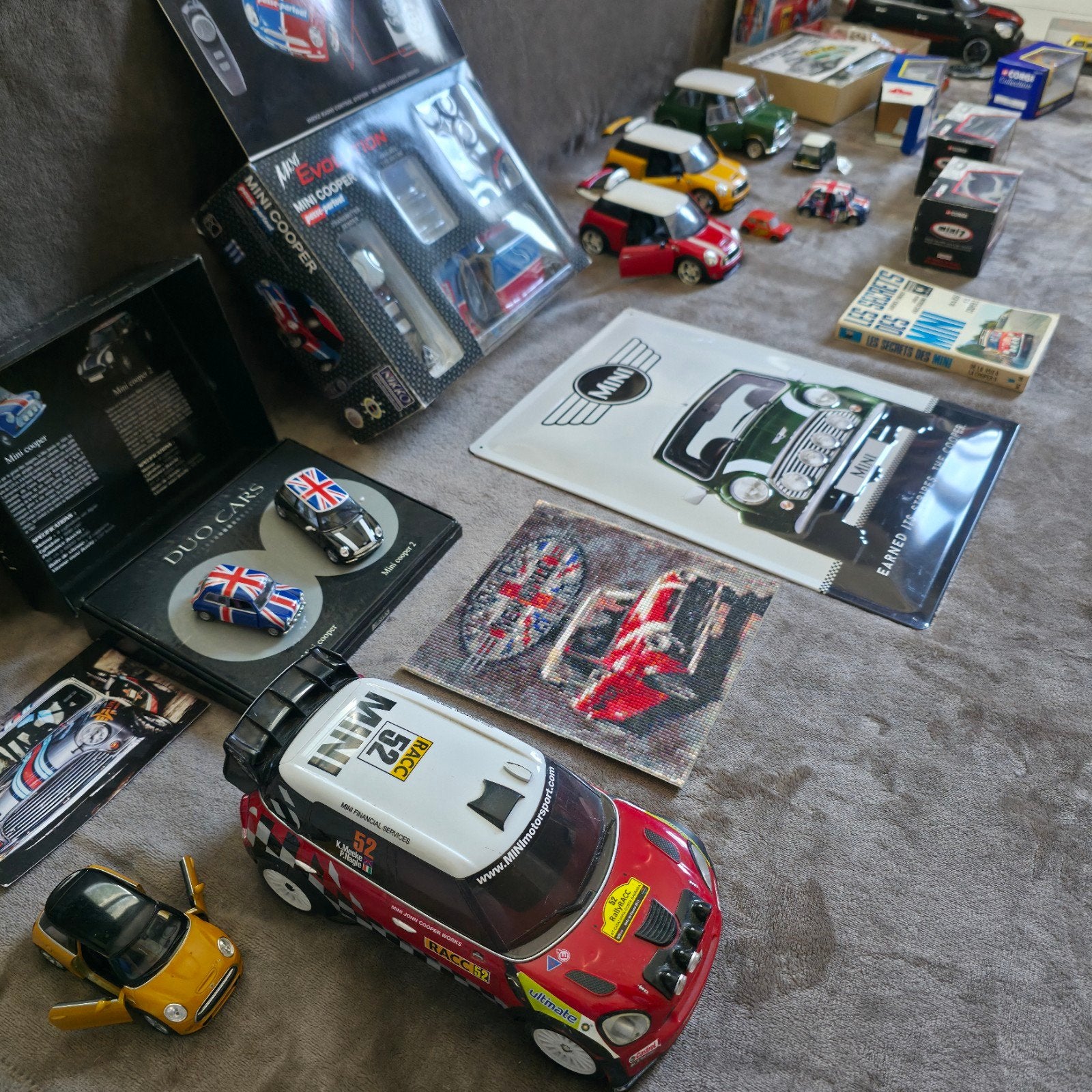 Lot collector 23 pièces Mini Cooper, Enlèvement, Utilisé, Voitures