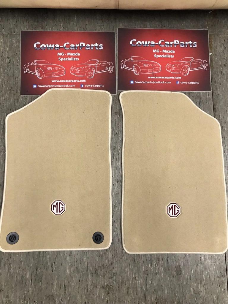 mg f mgf mg tf mgtf originele beige mg mattenset nieuw, Neuf, -, -, -