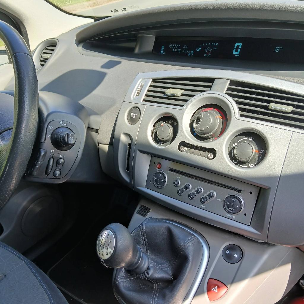 Renault senic 5 place, Auto's, Stof, Handgeschakeld, Grijs, Particulier