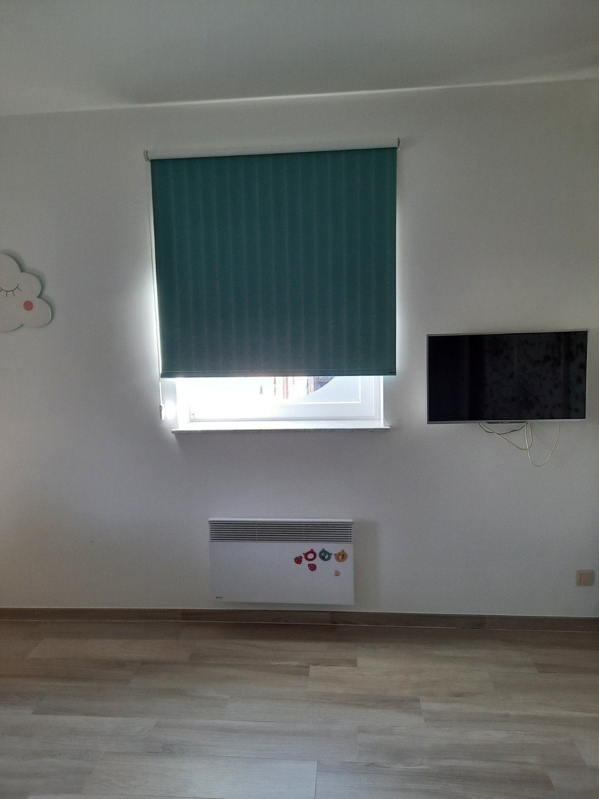 Groene blinddoek, Huis en Inrichting, Stoffering | Gordijnen en Lamellen, Zo goed als nieuw, 200 cm of meer, 100 tot 150 cm, Groen