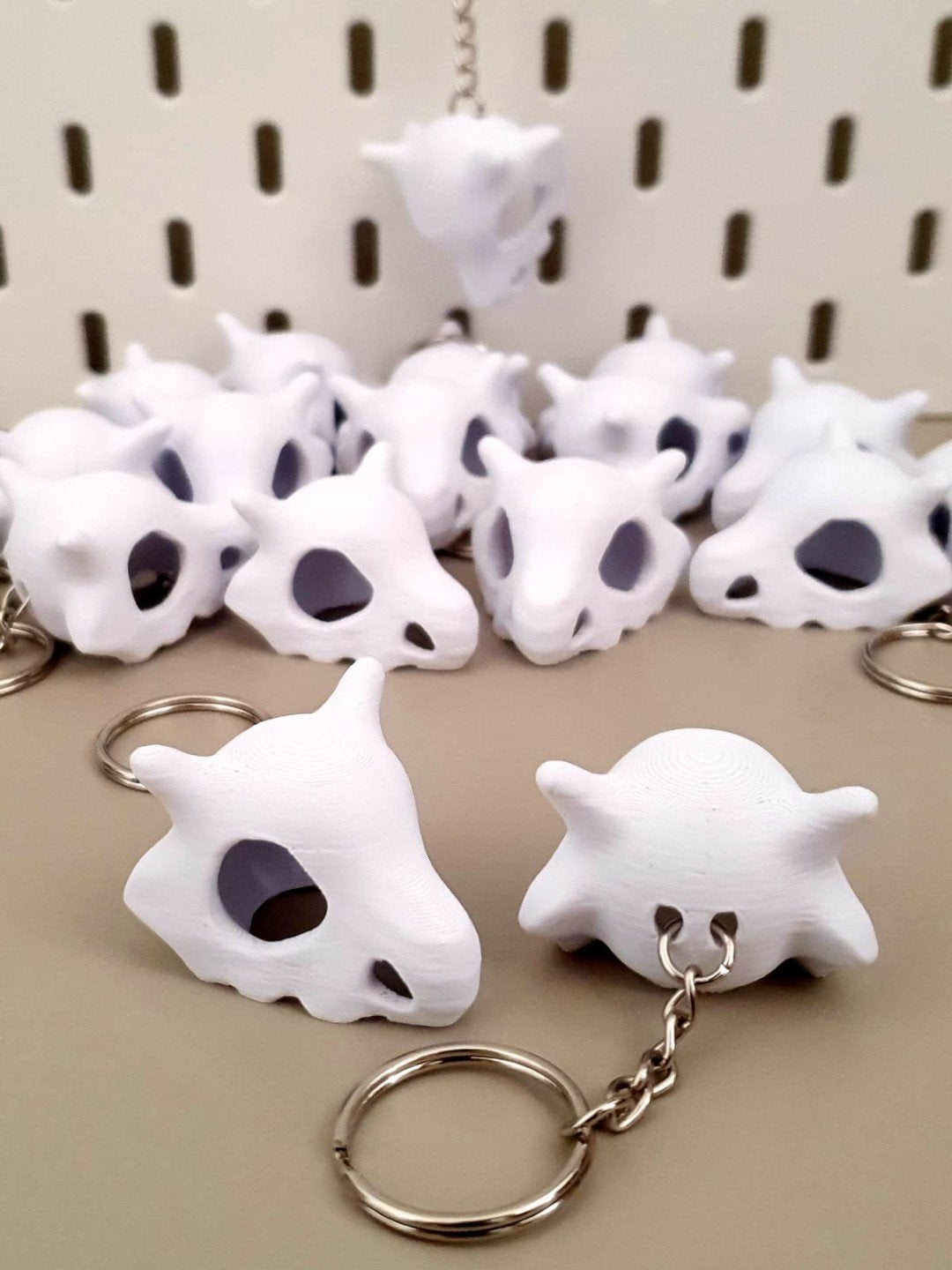 Cubone Keychain 3D Printed, Verzamelen, Sleutelhangers, Ophalen