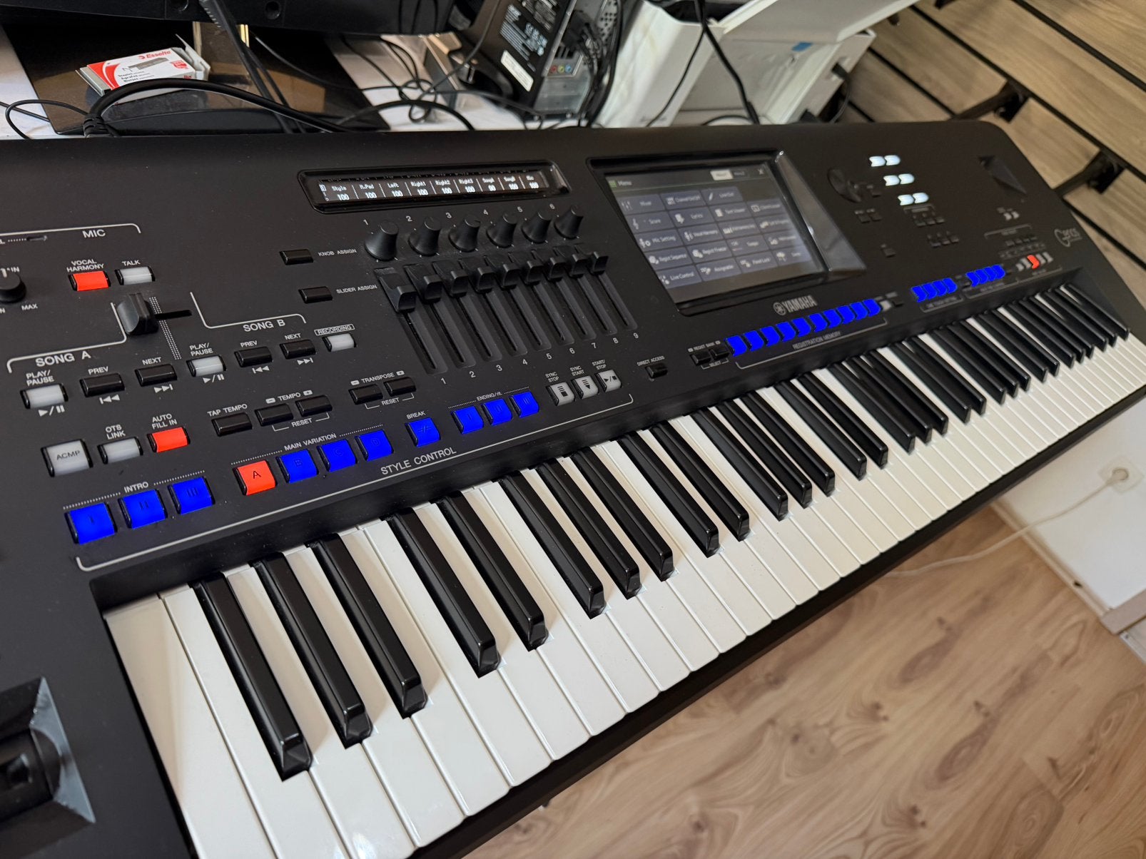 Yamaha Genos 1, Musique & Instruments, Enlèvement, Comme neuf, 76 touches, Yamaha