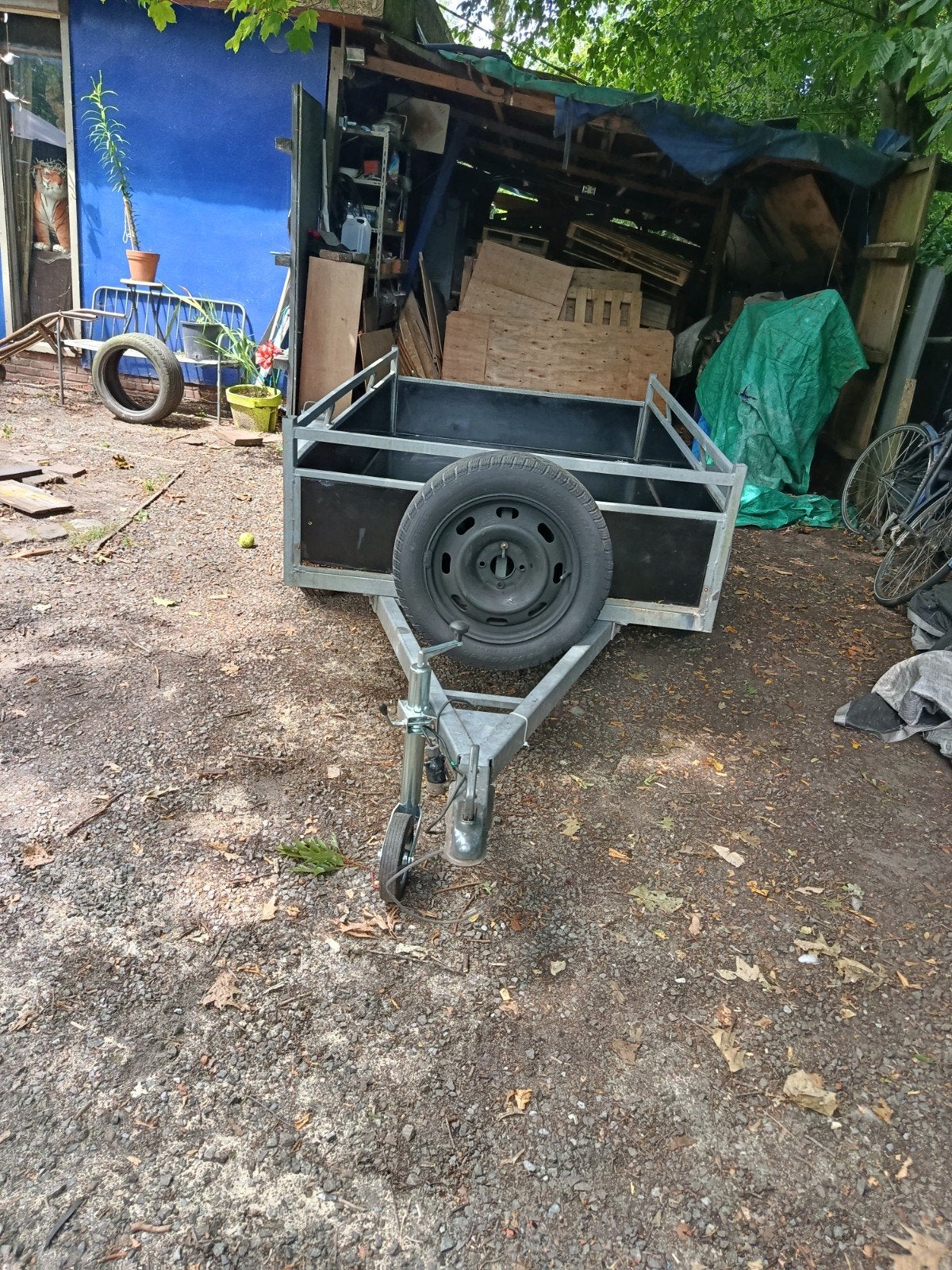 Aanhangwagen, Ophalen